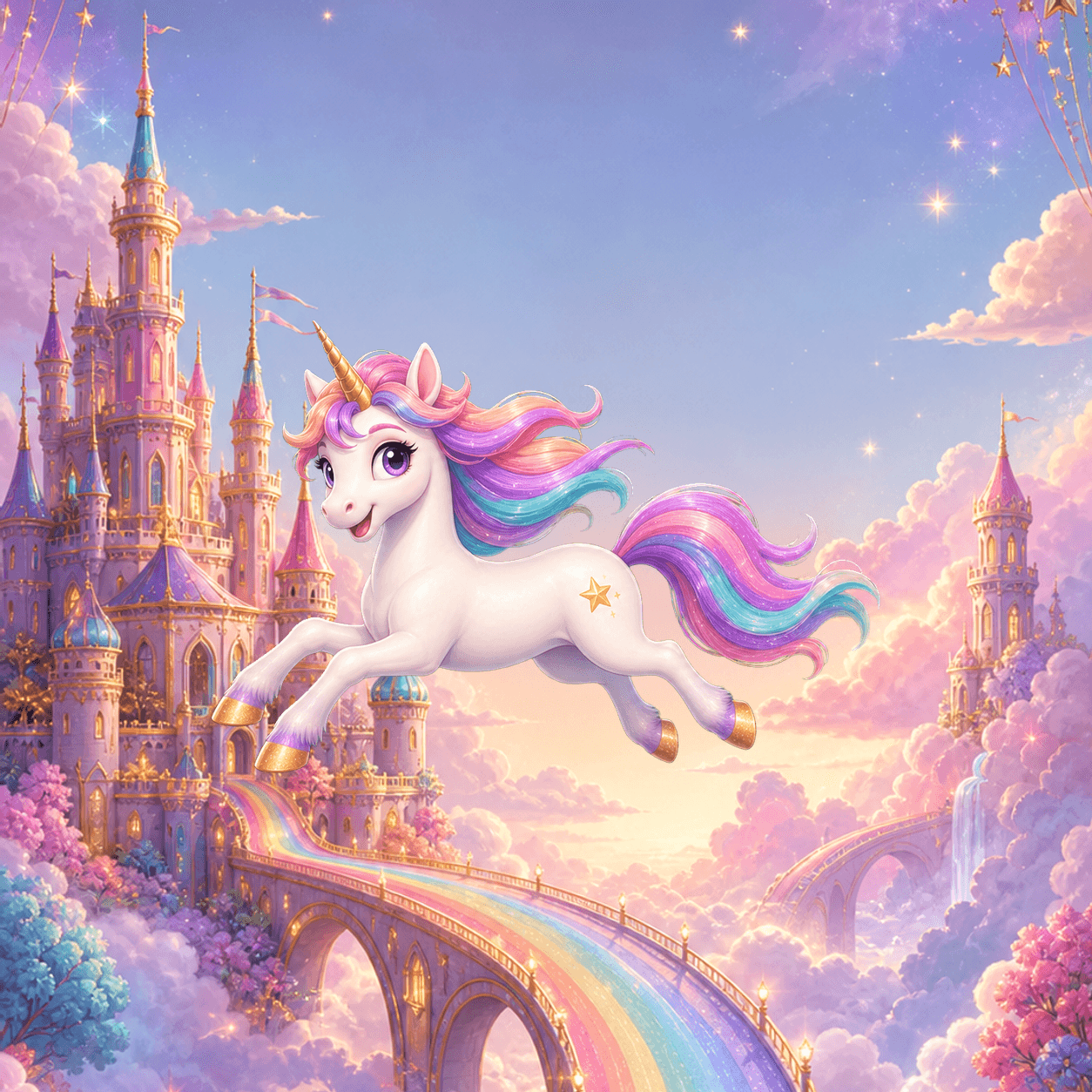 Temática Unicornios y Arcoíris